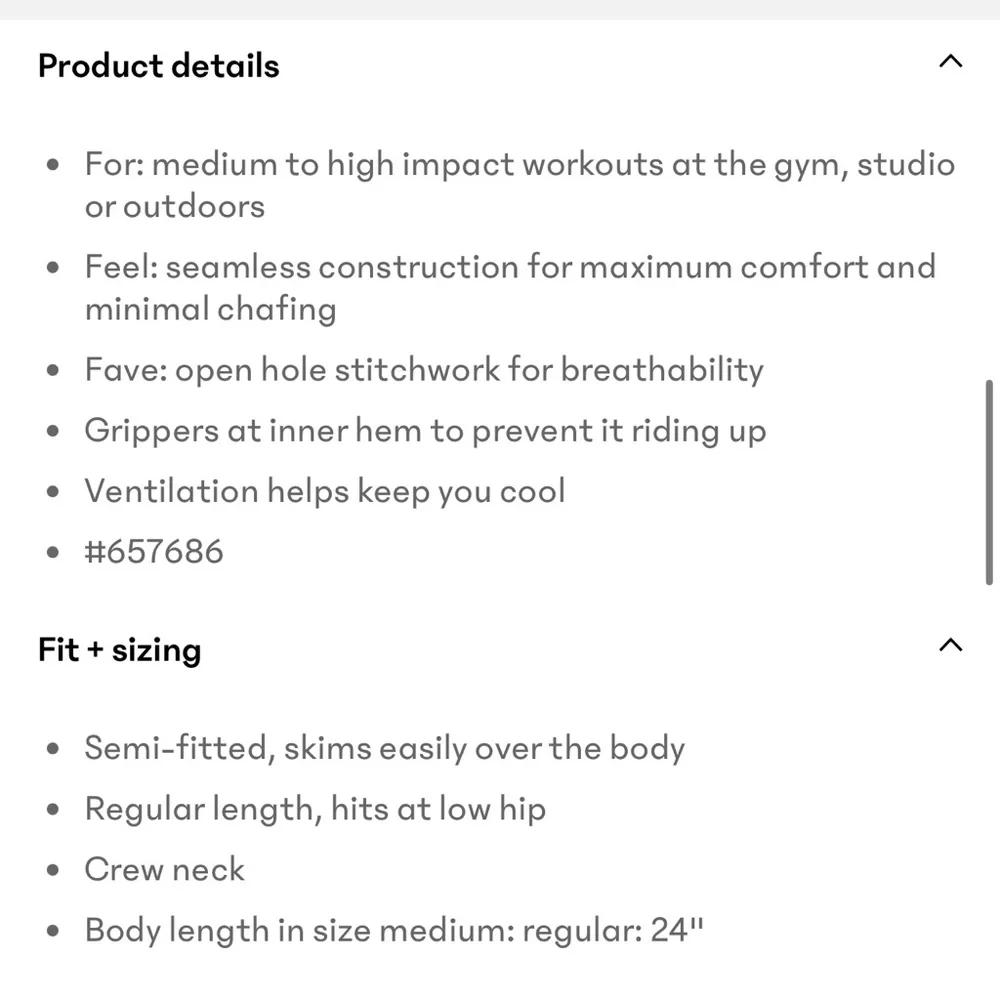 Athleta In Motion Seamless Top Workout Athletic Active Gym Tee Black SZ XS NWT - Picture 7 of 14